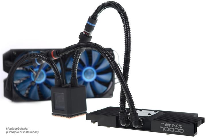 Immagine prodotto Alphacool Kit di estensione a connessione rapida Eisbaer (0.32 m, Materiale sintetico)