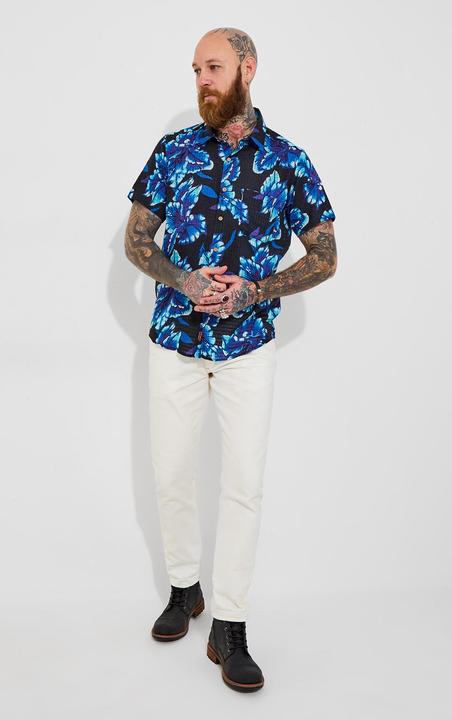 Produktbild Joe Browns Lightweight Textured Floral Short Sleeve Shirt (S)