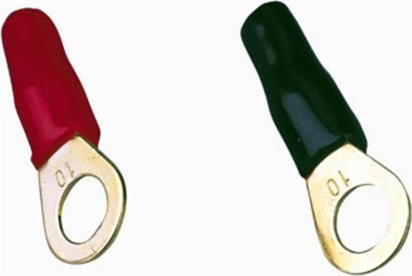 Produktbild Goldline Ringösen 16 mm 6,4 mm 2 x rot / 2 x schwarz