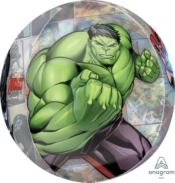 Produktbild Anagram Orbz Marvel Avengers Power Unite Folienballon verp