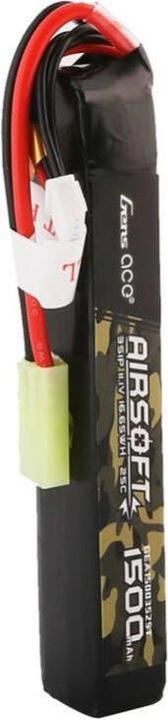 Image du produit Gens Ace 25C 1500mAh 3S1P 11.1V Airsoft Gun Lipo Battery with mini Tamiya Plug (11.10 V, 1500 mAh)