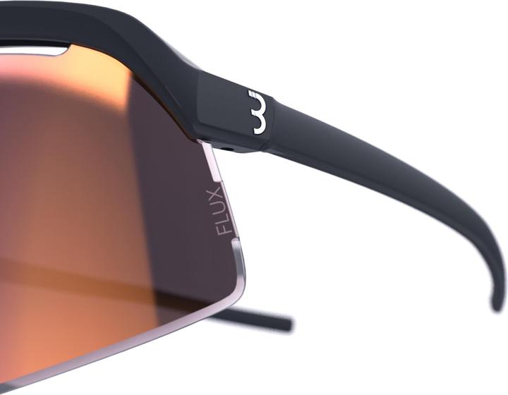 Actual product image BBB Valor (Matt Black, Flux Red)