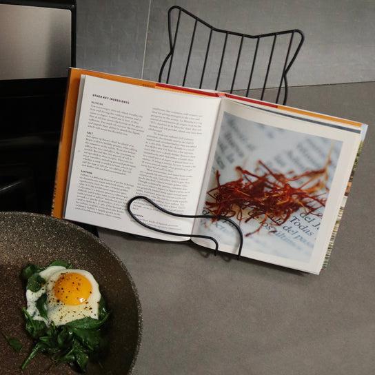 Actual product image Kikkerland Cat Book Stand