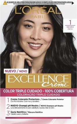L'Oréal Paris EXCELLENCE Creme tinte #1 negro