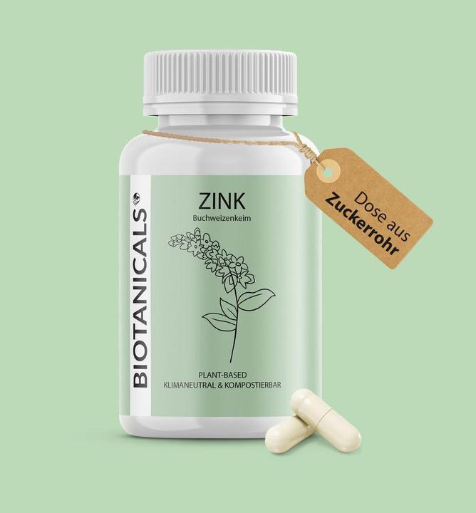 Produktbild Biotanicals Zink 120 Kapseln (120 Stück, Kapseln, 82 g)