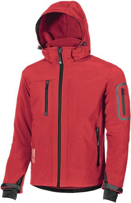 U-Power Metropolis RED MAGMA Softshell Jacke