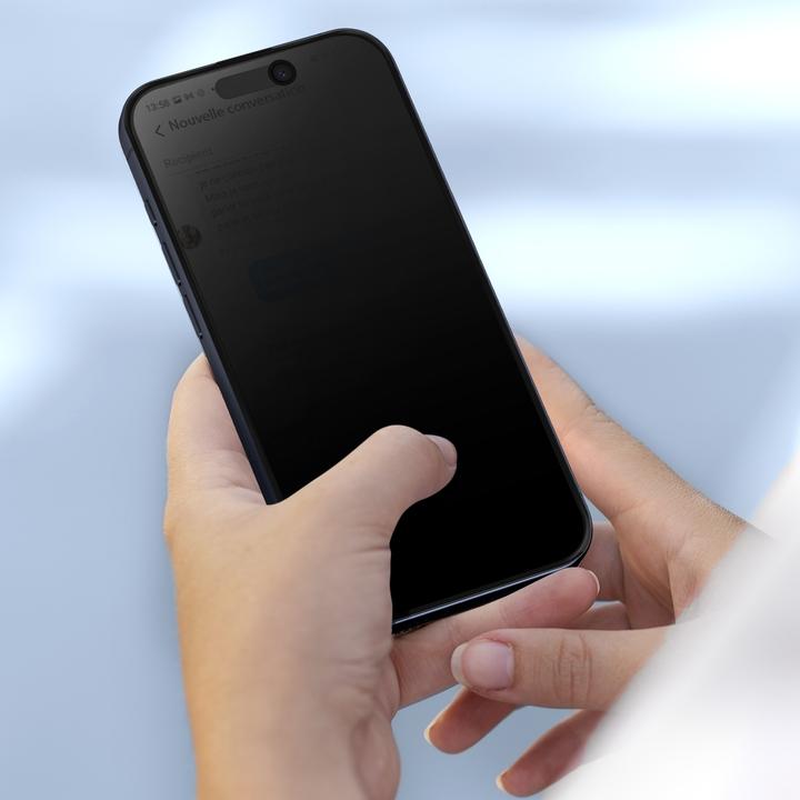 Actual product image Avizar OptiPrivacy Protector (1 Piece, Apple iPhone 16 Pro)