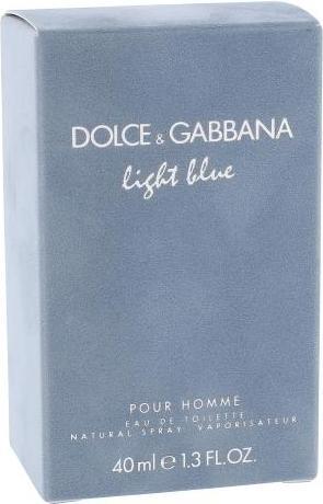 Actual product image Dolce & Gabbana light blue (Eau de toilette, 38 ml)