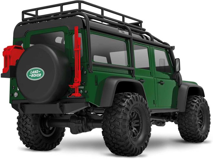 Image du produit Traxxas TRX-4M LR Defender Electric Crawler 4WD 1:18 RTR Vert (RTR Prêt à fonctionner)