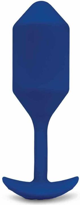 Actual product image B-Vibe Vibrating Snug Plug 3 (L) Blue