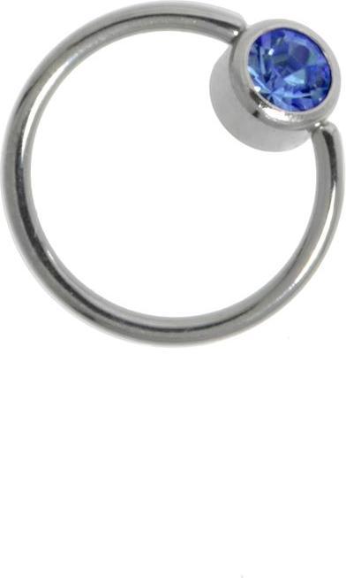 Bijouteria Dünne Piercings (Chirurgenstahl 316L, Kristall)