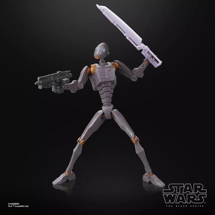 Actual product image Hasbro Star Wars: The Clone Wars Black Series Actionfigur Commando Droid 15 cm