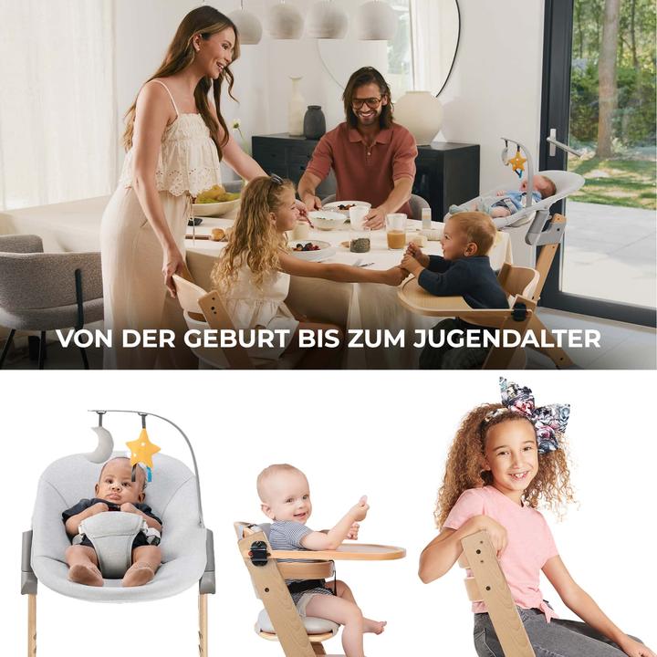 Immagine prodotto KinderKraft Enock + funzione reclinabile Calmee (Seggiolone)