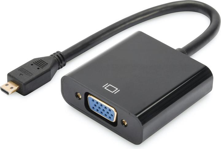 Digitus Micro-HDMI zu (VGA, Klinkenbuchse, 10 cm)