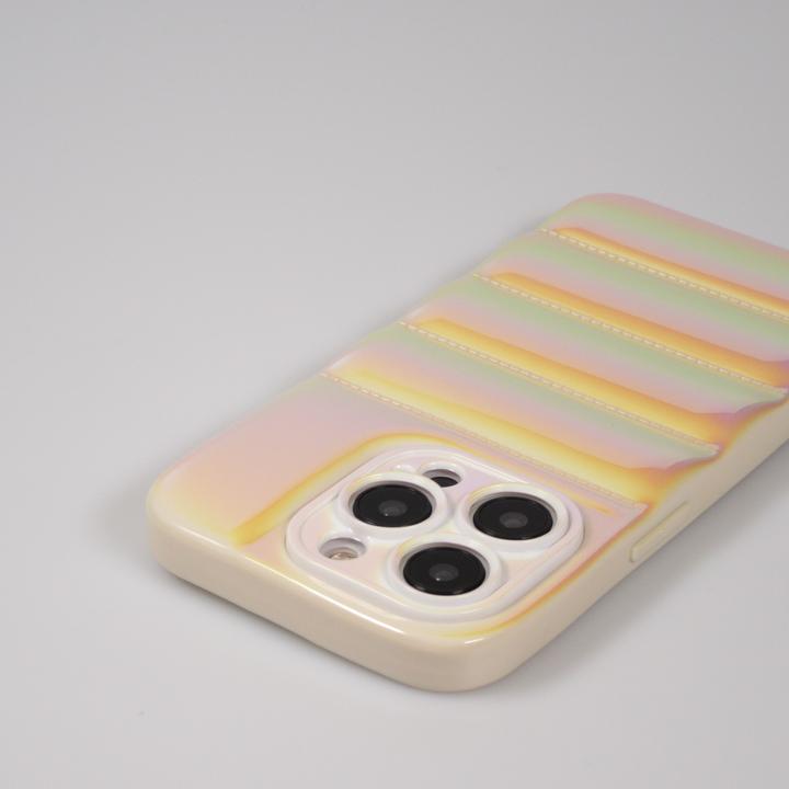 Actual product image PhoneLook Coque Silicone 3D coussins brillant & réfléchissant (Apple iPhone 14 Pro Max)