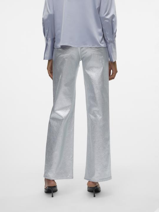 Immagine prodotto Vero Moda VMTESSA Hohe Taille Weiter Beinschnitt Jeans Weit geschnitten (W30/L32)