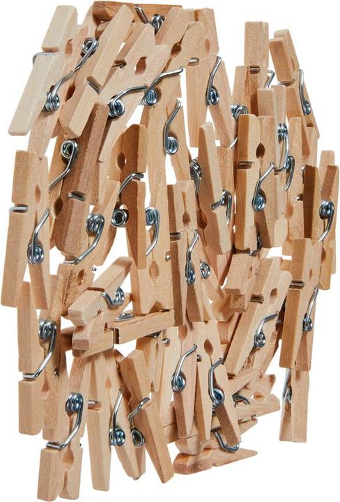 Actual product image Glorex Wooden clothespin