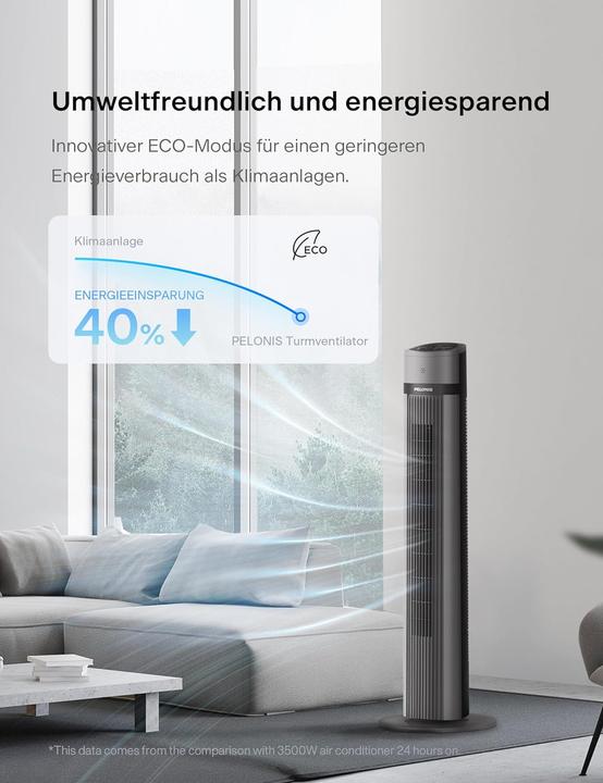 Immagine prodotto Pelonis Turmventilator (48 dB)