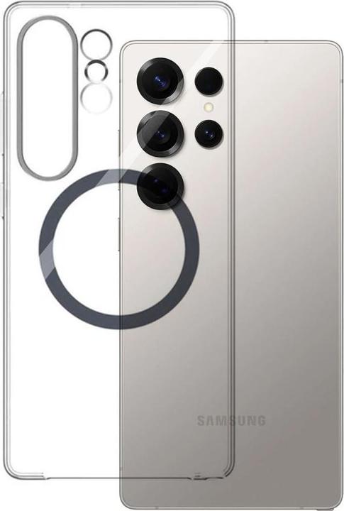 Actual product image Samsung Clear Case mit Qi2 (Samsung Galaxy S25 Ultra)