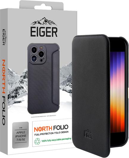 Produktbild Eiger North Folio Bookcase (Apple iPhone 7, Apple iPhone SE (2nd Gen), Apple iPhone 8)
