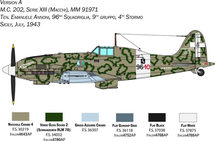 Actual product image 1:32 Macchi MC. 202