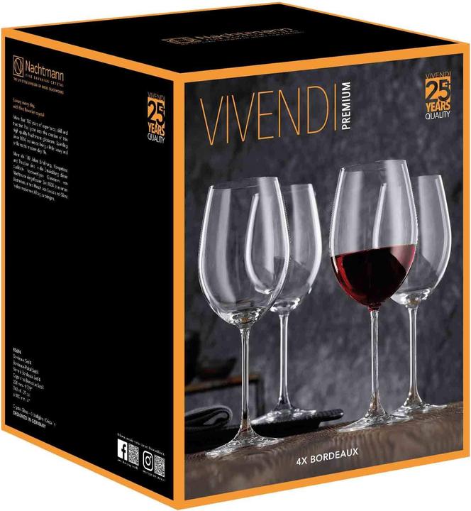Produktbild Nachtmann Vivendi Bordeaux Pokal Rotweinglas (76.30 cl, 1 Gläser, Weissweingläser, Rotweingläser)