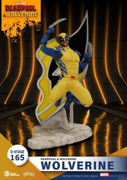 Produktbild Beast Kingdom Deadpool 3 D-Stage PVC Diorama Wolverine 16 cm