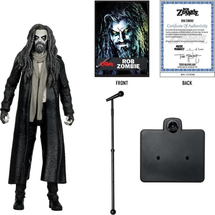 Actual product image McFarlane Metal Music Maniacs Action Figure Wave 2 Rob Zombie 15 cm