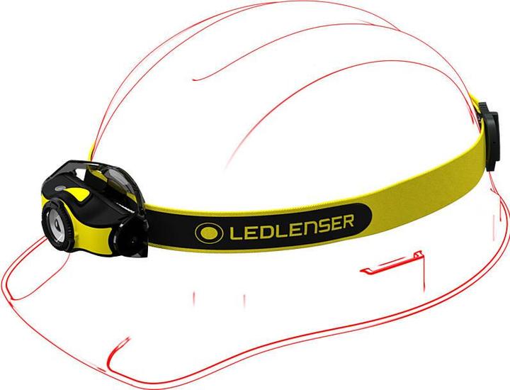 Image du produit Ledlenser Lampe frontale iH5 Noir Jaune (200 lm)