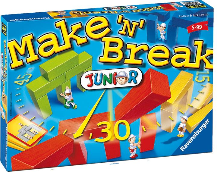 Actual product image Ravensburger Make N Break Junior (German, French, Italian)