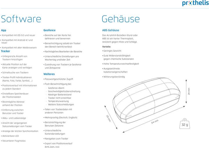 Actual product image Prothelis Locating system Greta (Vault, Dog)
