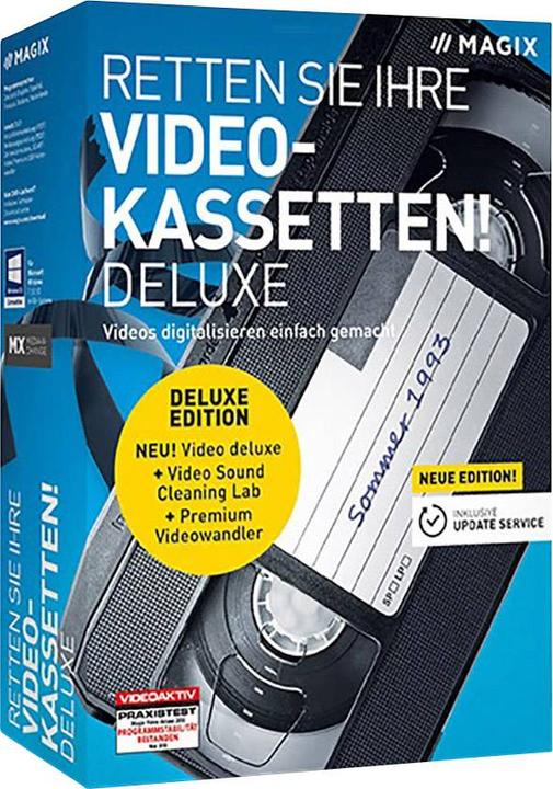 Actual product image Magix Save your video cassettes deluxe 2019 (1 User, unlimited)