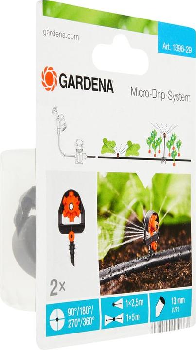 Produktbild Gardena 6-Flächen-Sprühdüse (Tropfbewässerung Tropfer)