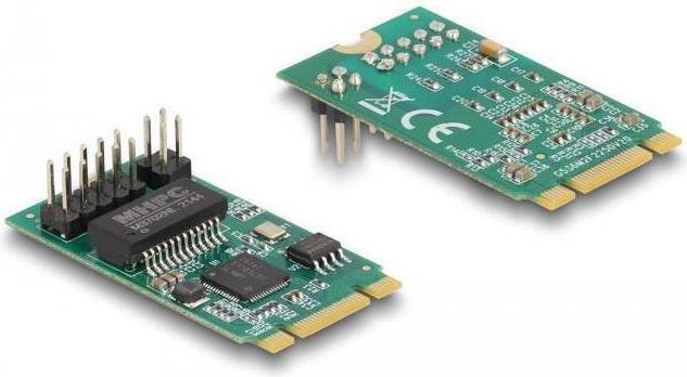 Image du produit Delock Convertisseur M.2 clé B+M 1 x RJ45 2,5 Gigabit LAN (M.2 Key B)