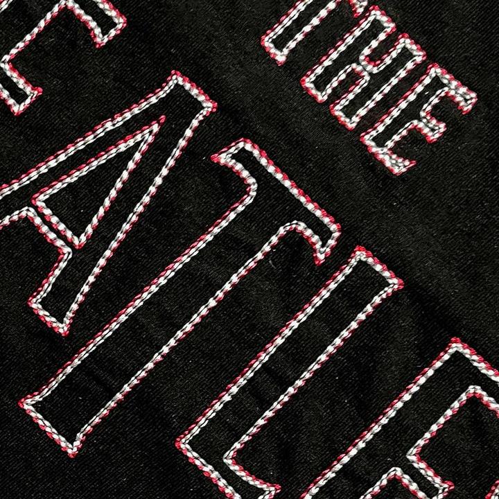 Image du produit T-Shirt brodé unisexe adulte avec logo Drop T (L)