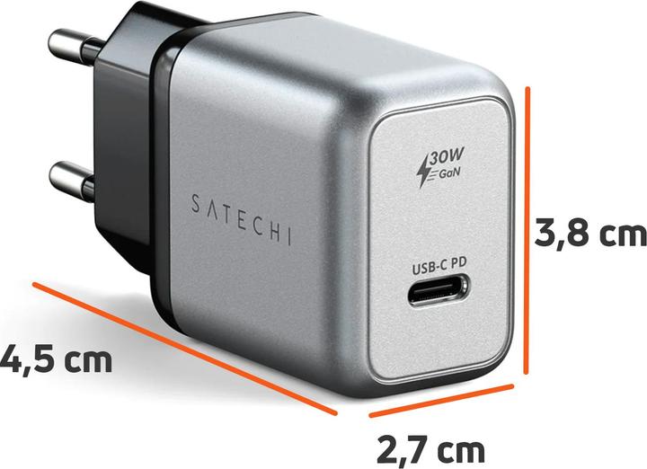 Immagine prodotto Satechi Caricatore da parete GaN USB-C da 30W (30 W)