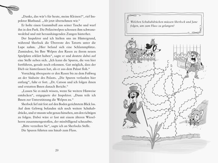 Immagine prodotto Ravensburger Meisterdetektiv Sherlock Bones. Ein spannender Rätselkrimi zum Mitraten, Band 2: Die verfluchte (Tedesco, John Bigwood, Sarah Heidelberger, Tim Collins, 2024)