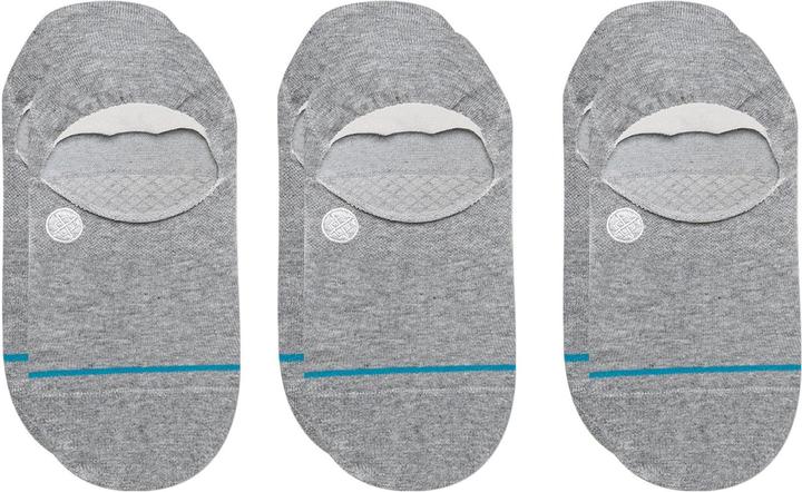 Immagine prodotto Stance Calzini Icon No Show Heather Grey 3-Pack (confezione da 3, 43 - 47)