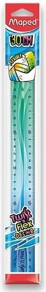 Immagine prodotto Maped Righello piatto Twist'n Flex DECOR, 300 mm, infrangibile (300 mm)