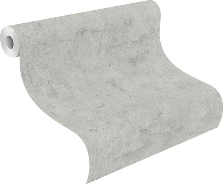 Rasch #Cambio di carta da parati grigio cemento (53 x 1005 cm)