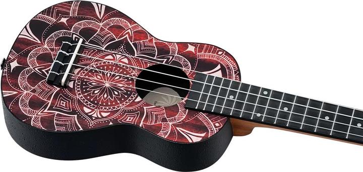 Image du produit Keiki Ukulele Package - Soprano - Red Kaleidoscop (Soprano, Soprano)