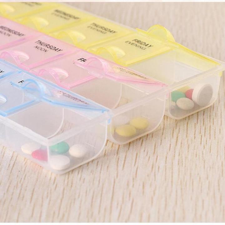 Produktbild Cbx Praktische 7-Tage-Pillenbox für Morgen, Mittag und Abend