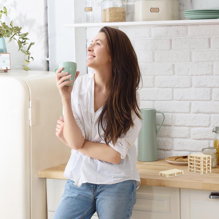 Produktbild Relaxdays Untersetzer (6 x, Glasuntersetzer)