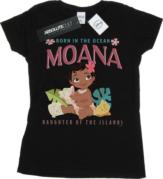 Immagine prodotto Disney Moana Born In The Ocean Maglietta Donna (XXL)