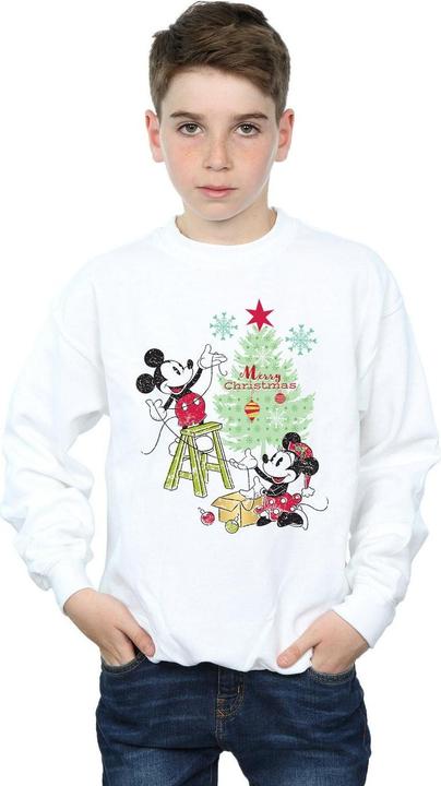 Image du produit Disney - Sweat MICKEY AND MINNIE CHRISTMAS TREE - Garçon (152, 158)