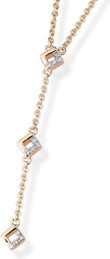 Breuning COLLIER - BRILL. 0,06 Ct. H/si (750/18 K Gold)