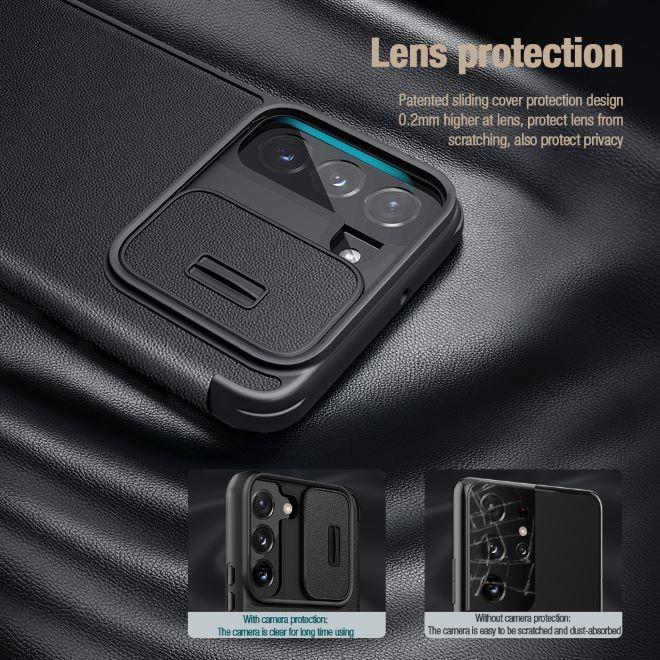 Image du produit Nillkin Qin Pro Plain Series Coque (Samsung Galaxy S22+)