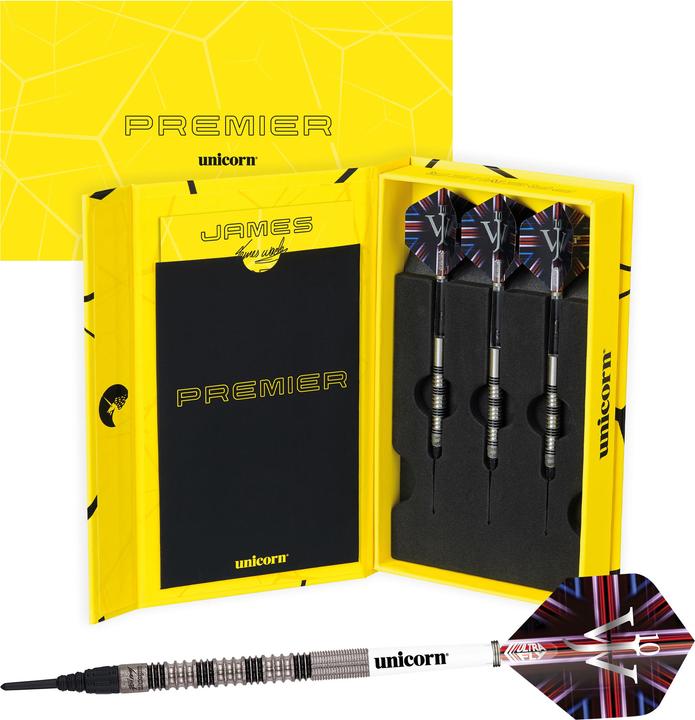 Produktbild Unicorn Premier 2022 James Wade Soft Darts (20 g)