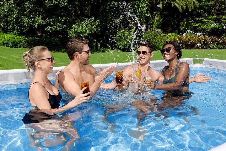 Immagine prodotto Bestway Power Steel Frame Pool-Set 412 x 201 x 122 cm (412 x 201 x 122 cm)