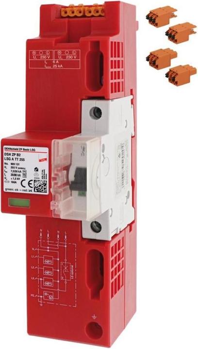 Dehn DSH ZP B2 LSG A TT 2 DSH ZP B2 LSG A TT 255 ÜSS Combi leads